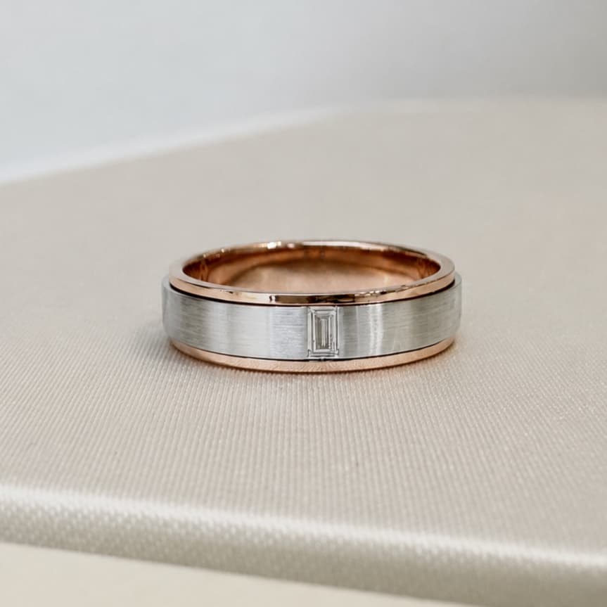 現代紳士的指尖美學：DDS 質感男戒與結婚對戒系列 - DDS訂製婚戒